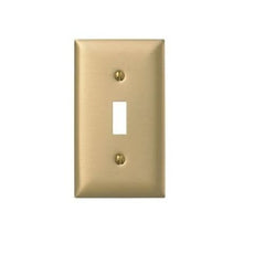 Mulberry 64073 Mulberry 3G Polished Brass Switch Plate