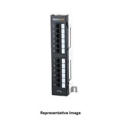 Signamax 12458MD-C5E MD Series Unscreened Patch Panel, 12 Ports, Cat 5e, Steel