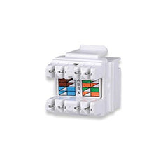 Signamax KJ458MT-C6C Keystone Jack, CAT6 Keystone RJ-45/110 Jack, Ivory