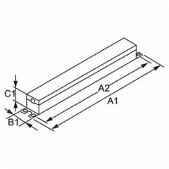 Signify IOPA2P32HLN35M Advance Ele Ballast (2) F32T8 120-277V