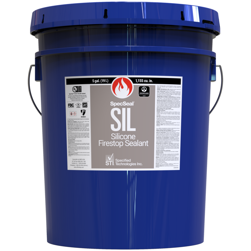 SpecSeal SIL305 5 GAL SIL Silicone Firestop Sealant