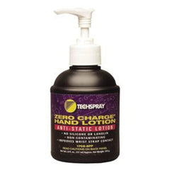Techspray 1702-8FP Zero Charge Anti-Static Hand Lotion, 8 oz Pump Bottle