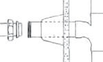 Tomahawk 274-6 1-1/2 x 1-1/2, C x Slip Joint Marvel Threaded Adapter