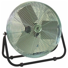 TPI F24TE 24 Inch 120 Volt 1-Phase 1.5 Amp 1/8 Hp 1634 RPM Industrial Workstation Floor Fan