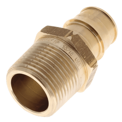 Uponor Wirsbo LF4522525 ProPEX 2-1/2 inch Brass Adapter