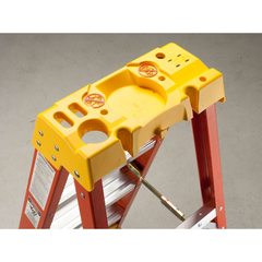 Werner Co. 6205 5 ft Type IA Fiberglass Stepladder 300 lb Load Capacity