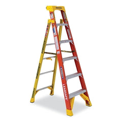 Werner L6206 6ft Type IA Fiberglass Leaning Ladder 300 lb Load Capacity