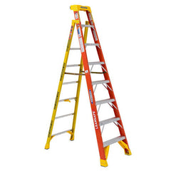 Werner L6208 8ft Type IA Fiberglass Leaning Ladder 300 lb Load Capacity