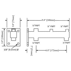 Axiom HN-1 Expansion Tank Bracket