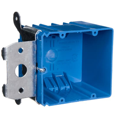 Carlon B234ADJ Outlet Box 34 Cu-In 2 Gang Adjustable Bracket