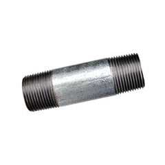 Ward Mfg 0214090 Pipe Nipple, 1-1/2 in Nominal, 9 in L, Steel, Galvanized, SCH 40/STD