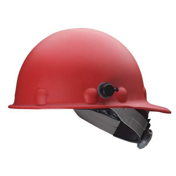 Honeywell P2AQSW15A000 P2 Series Roughneck Hard Cap SuperEight SwingStrap w/Quick-Lok Red