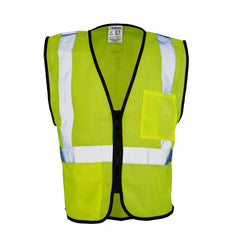 Kishigo 1537M M Lime Double Pocket Mesh Vest