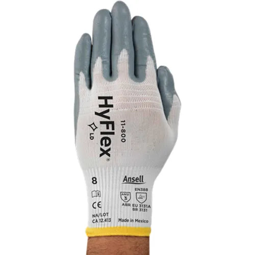 Ansell 11-800-7 HyFlex Foam Nitrile Coated Gloves 1 Pair - Pkg Qty 12