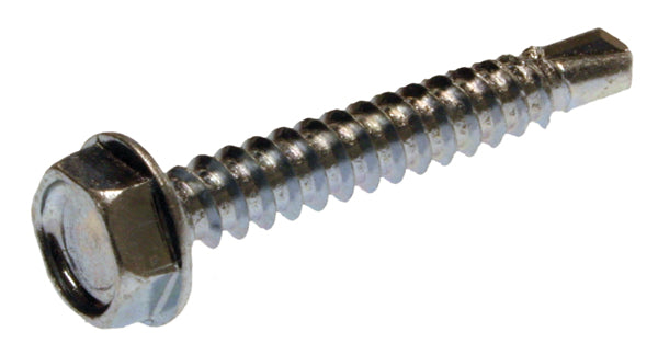 Metallics JTEKD12 Zinc Chromate Steel Self-Drilling And Tapping Screw #10 x 3/4-Inch