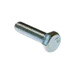 Metallics JHTB24 Zinc Chromate Steel Hex Head Full Threaded Tap Bolt 3/8-Inch x 2-Inch