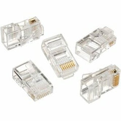 Ideal Industries 85-346 RJ45 Modular Plug 8P8C Non-Keyed Round (25/Pack)