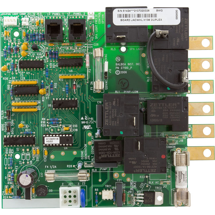 JACUZZI 51424 CONTROL BOARDS