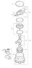 POLARIS 3-9-810 AIR CLEANER REPLACEMENT PARTS