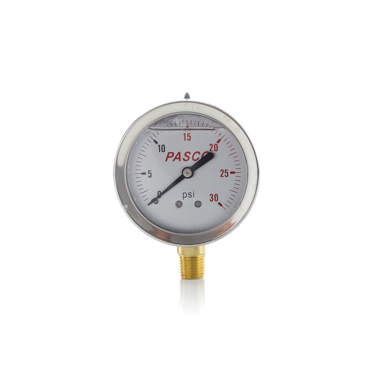 Pasco 1772 2-1/2 30 PSI Glycerine Gauge