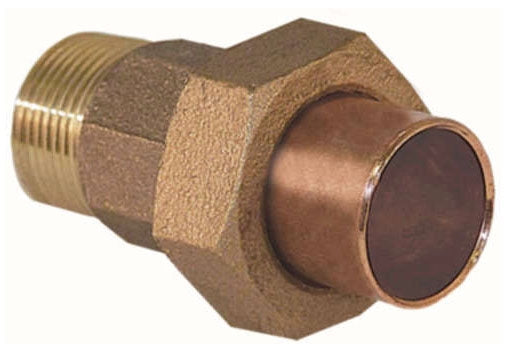 Elkhart 10056712 4733-4 Series Brass Union, Lead Free, C x M, 1