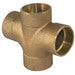 Elkhart 10049392 5835 Series Cast Brass DWV Double Tee C x C x C 1-1/2