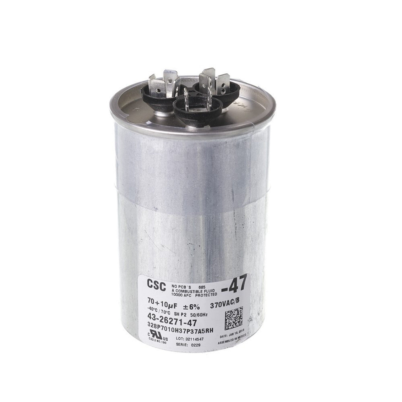 RHEEM 43-26261-47 CAPACITORS
