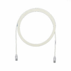 Panduit UTP28SP18 Cat 6, Small Diameter 28 AWG UTP Patch Cords, 18 FT, WHITE