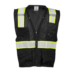 Kishigo B1004X5X Enhanced Visibility Multi Pocket Vest 4XL/5XL