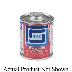 Spears PVC50B-010 1/2 Pint PVC-50 Hot Blue Medium Body PVC