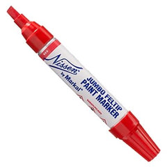 Nissen By Markal 28792 Liquid Paint Marker 5/16 In Tip Red