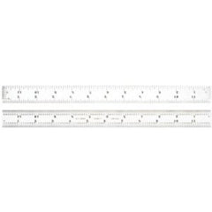 L.S. Starrett 51344 Semi-Flexible Ruler 12 in Inch Graduations Replacement MPN