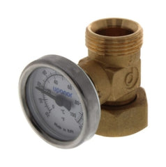Uponor A2610020 TruFLOW Manifold Temperature Gauge R20 QS-Style Import