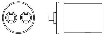 RHEEM 43-101666-77 CAPACITORS