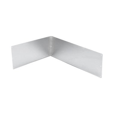 Mustee 67.2436 DURAGUARD Wall Guard, Stainless Steel, With (2) Panels & (1) Bracket, For 24 x 36 Corner