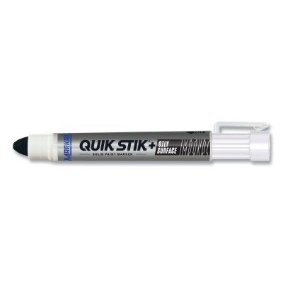 Nissen 28773 Quik Stik+ Oily Surface Mini Solid Paint Marker 5/16 in dia Medium Bullet Replacement MPN