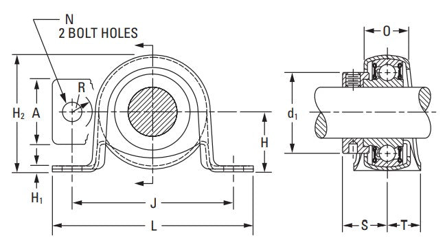 FAFNIR PB13/16 BEARINGS