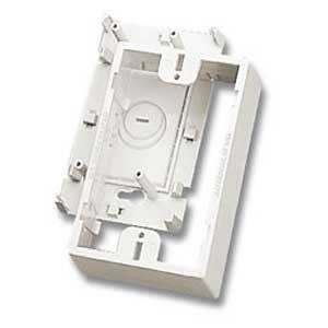 Siemon CT4-BOX-80 CT Single Gang Box Light Ivory For 1 Single Gang Faceplate