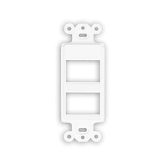 Siemon MX-D4Z-02 Max, Desnr, Frame, 4-Port, White