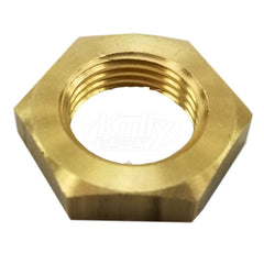 Bradley Corporation 110-224 3/8 x 1-1/8 in. Brass Hex Nut for S07-040 and S07-041