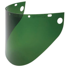 Honeywell 4199DGNBP High Performance Faceshield Window Uncoated Green Wide View 19 in x 9-3/4 in