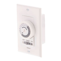 NSI 701B 125-Volt AC at 60 Hz 20-Amp General Purpose 24 Hour Wall Switch Timer White Tork