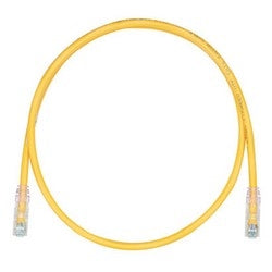 PANDUIT UTPSP12YLY Cu PC Cat6 UTP Cbl YL 12ft EA