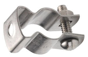 Bridgeport Fittings 2180 Conduit Hanger With Bolt And Nut Zinc Plated Steel Size 8 For 3 1/2 In. Rigid Or EMT Conduit