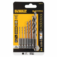 DeWalt DWAH1107 DW 7PC B&G HEX SHANK SET