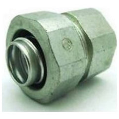 Bridgeport Fittings 4371-LT Combination Coupling Zinc Plated Steel Rigid IMC Raintight 3/4 in.