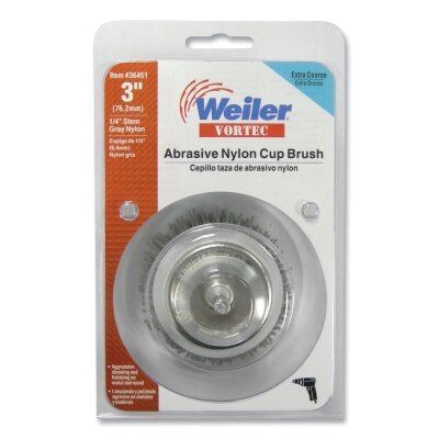 WEILER 36451 WIRE WHEELS & CUP BRUSHES