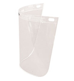 Honeywell 4118CLBP High Performance Faceshield Window Uncoated Clear Standard 11-1/4 in L x 8 in H