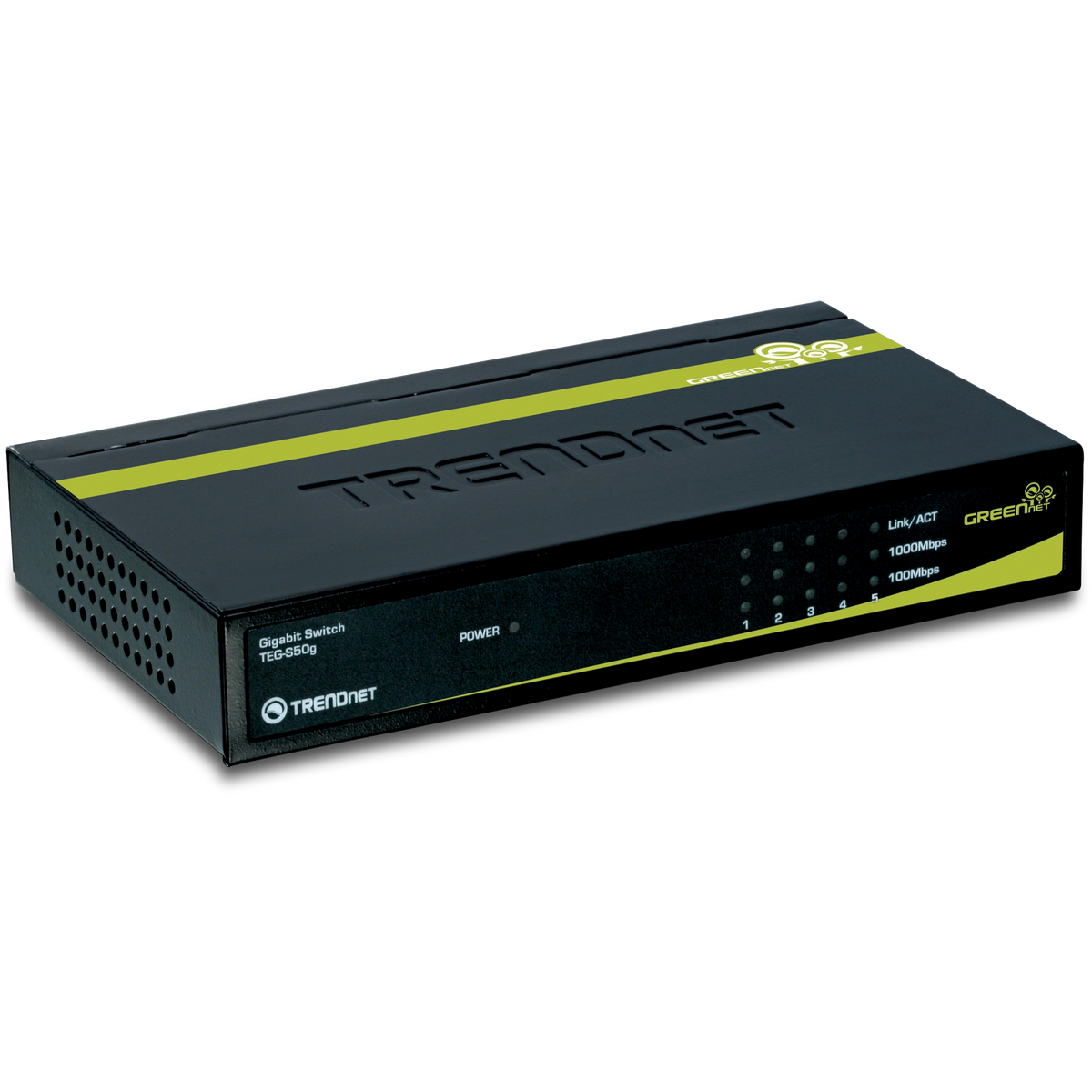 TRENDnet TEG-S50G 5-Port Gigabit GREENnet Switch, 10Gbps