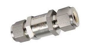 TYLOK INTERNATIONAL INC SS-CH-D8D8-1/3 Stainless CH Check Valve 1/2 CBC Tube x 1/2 CBC Tube, 1/3 psig Cracking